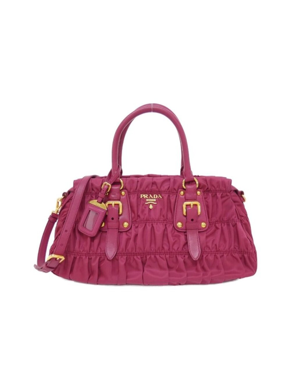 Prada Bag Handbag Gold